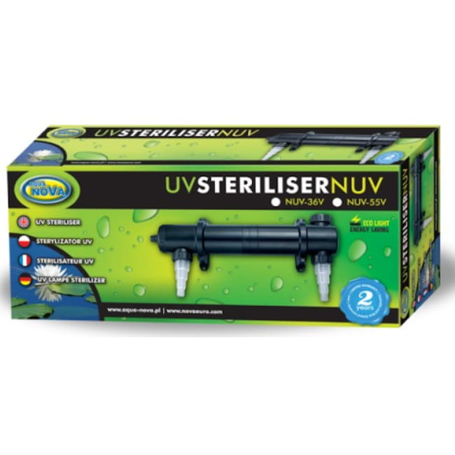 Lampa uv-c 55w aqua nova sterylizator lampa uv